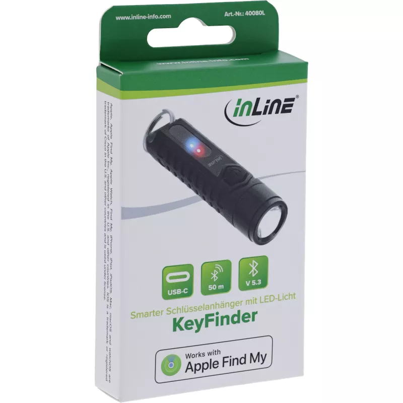 Finder InLine 40080L GPS-Tracker Universal μαύρο διάρκεια μπαταρίας 6h