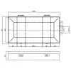 InLine κουτί μικροαντικειμένων, 5 θήκες, 206x107x33mm, διαφανές