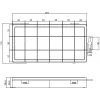 InLine κουτί μικροαντικειμένων, 18 θήκες, 207x110x27mm, διαφανές