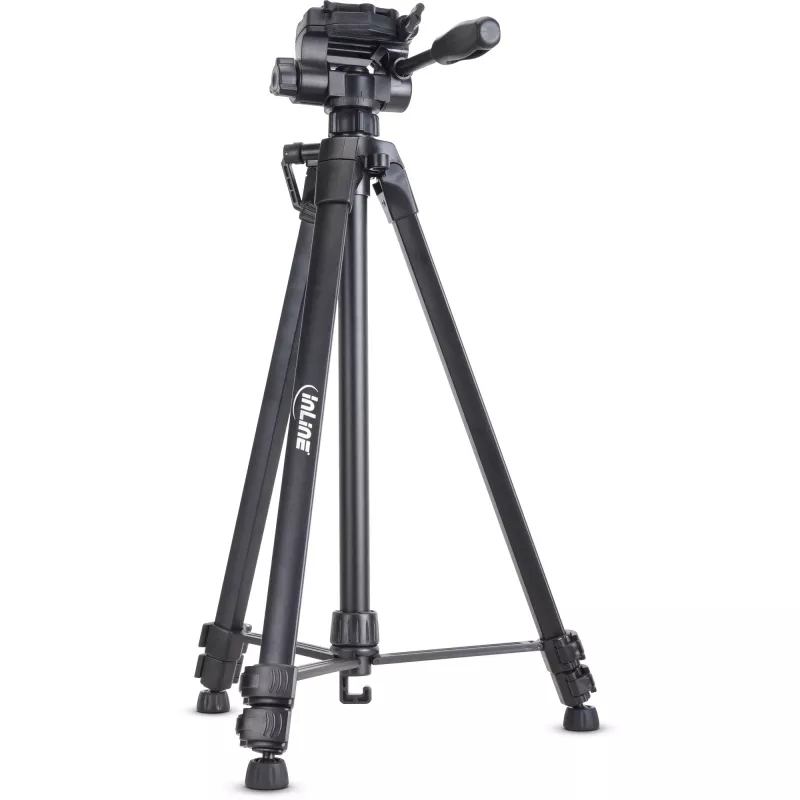 InLine Professional ελαφρύ τρίποδο μαύρο αντοχή 5 kg ύψος 173 cm