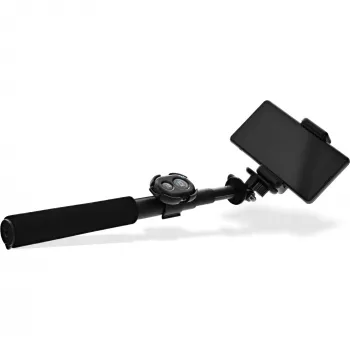InLine Selfie Stick 4 πόδια με μίνι τρίποδο αλουμίνιο μαύρο μέγ. 0,75 m