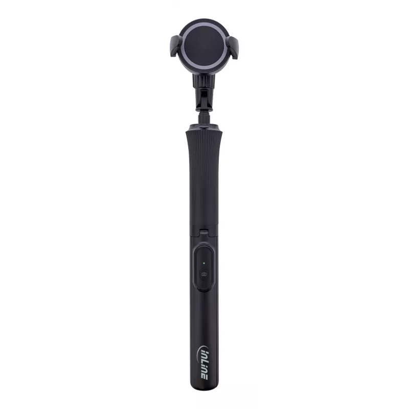 Τρίποδο selfie stick InLine 48091 με τηλεχειριστήριο Bluetooth – επεκτεινόμενη βάση smartphone