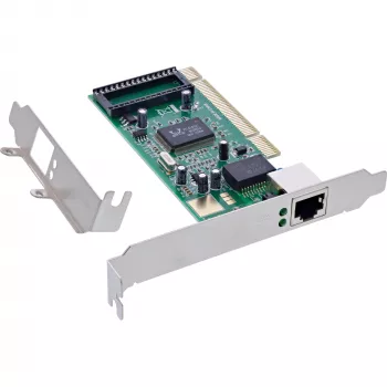 InLine Gigabit Ethernet PCI προσαρμογέας 1x RJ45 διασύνδεση υποδοχής PCI