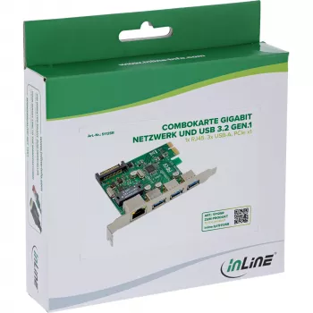 Κάρτα δικτύου InLine 51125R Ethernet 1000 Mbit/s PCI Express