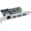 Κάρτα δικτύου InLine 51125R Ethernet 1000 Mbit/s PCI Express