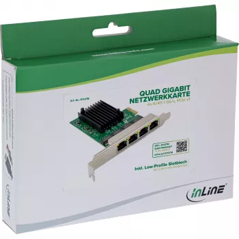 Εσωτερική κάρτα δικτύου Ethernet InLine 51127B 1000 Mbit/s PCI Express