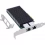 InLine διπλή κάρτα δικτύου 10-Gigabit, 2x RJ45 10Gb/s, PCIe x8, με LP-στήριγμα