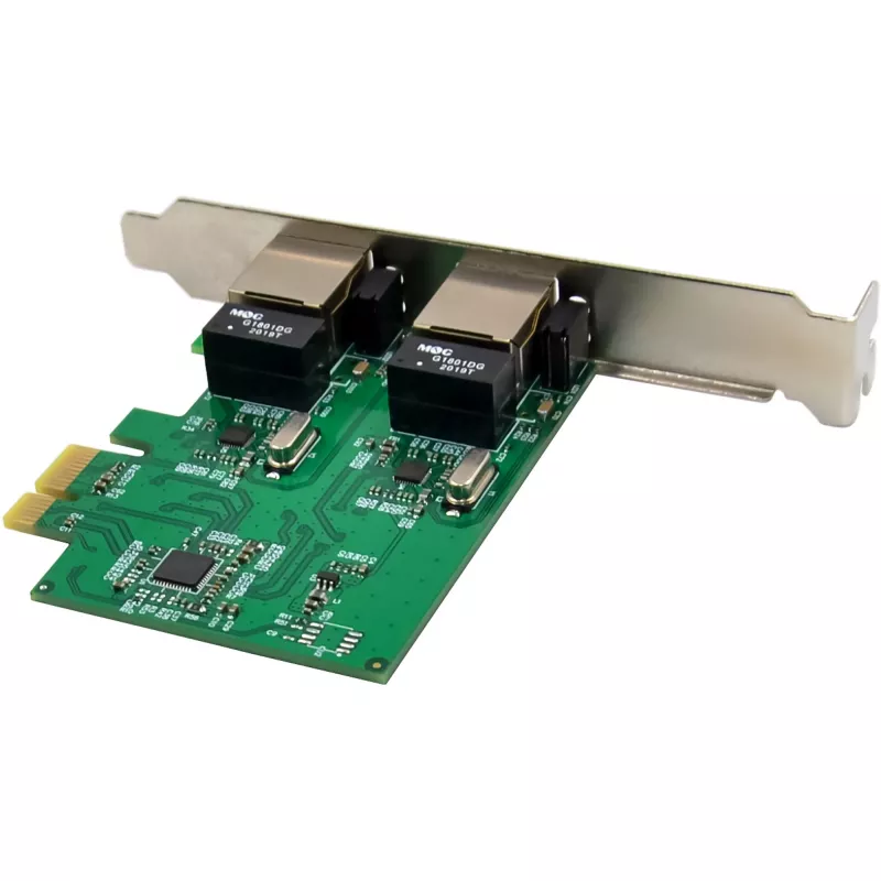 Κάρτα δικτύου InLine 51128K διπλή Gigabit 2x RJ45 PCIe x1