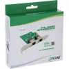Κάρτα δικτύου InLine 51128K διπλή Gigabit 2x RJ45 PCIe x1