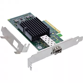InLine κάρτα δικτύου 10 Gigabit, 1x SFP+, PCIe x8, με Low-Profile-Blende