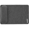 InLine mousepad με στήριγμα καρπού, ύφασμα, μαύρο