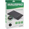 InLine mousepad με στήριγμα καρπού, ύφασμα, μαύρο