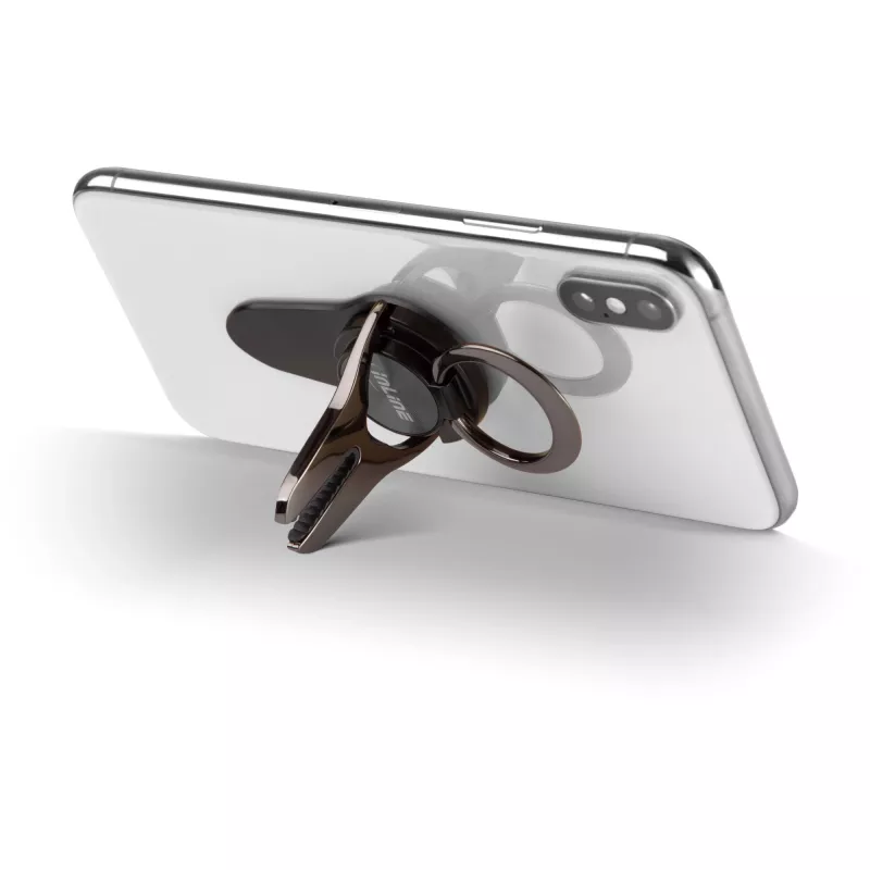 InLine βάση αυτοκινήτου smartphone 3-in-1, βάση, θήκη δακτύλου, μαύρο