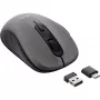 InLine ποντίκι 3-in-1, Bluetooth + 2x 2,4 GHz, 5 κουμπιά, οπτικό, γκρι/μαύρο