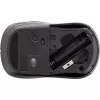 InLine ποντίκι 3-in-1, Bluetooth + 2x 2,4 GHz, 5 κουμπιά, οπτικό, γκρι/μαύρο