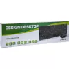 InLine Design σετ επιφάνειας εργασίας, USB 2,4 GHz, μέγ. 1600 dpi, μαύρο, ΓΕΡΜΑΝΙΚΟ
