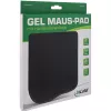 InLine Mauspad, στήριγμα καρπού gel, 235x185x25mm, μαύρο