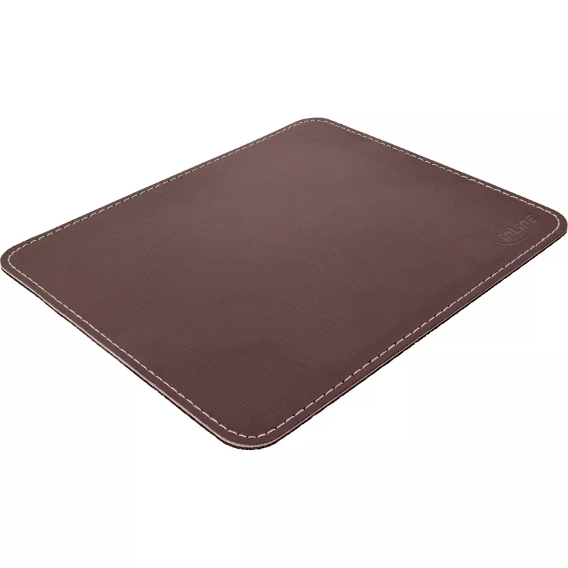 InLine Mauspad Premium PU δέρμα 255x220x3mm καφέ