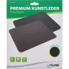 InLine Mauspad Premium PU δέρμα μαύρο, 255x220x3mm