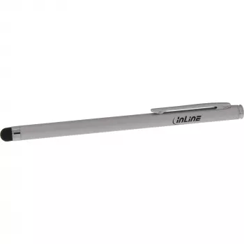 InLine Stylus, στυλό για οθόνες αφής smartphone & tablet, ασημί