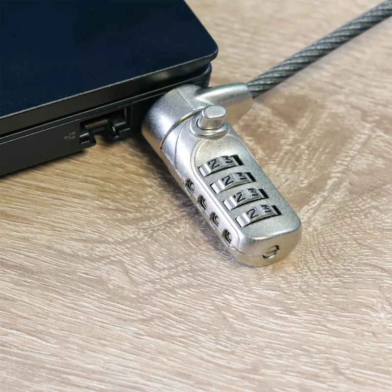 InLine κλειδαριά ασφαλείας Notebook με συνδυασμό αριθμών 4,4 mm x 2 m