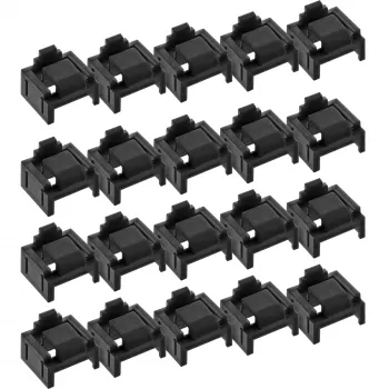 InLine RJ45-Portblocker, συσκευασία αναπλήρωσης 20 τεμ., μαύρο