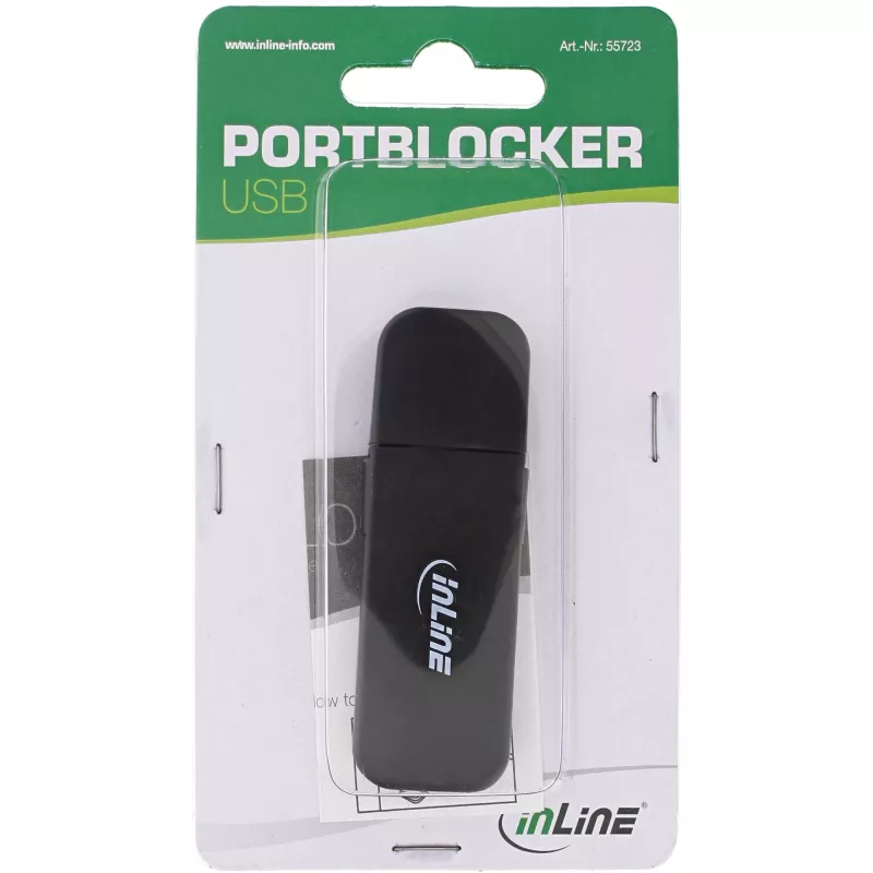 InLine USB-Portblocker, blocker 4 θυρών