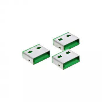 InLine συσκευασία αναπλήρωσης 20 τεμ. για USB-Portblocker πράσινο 55723N