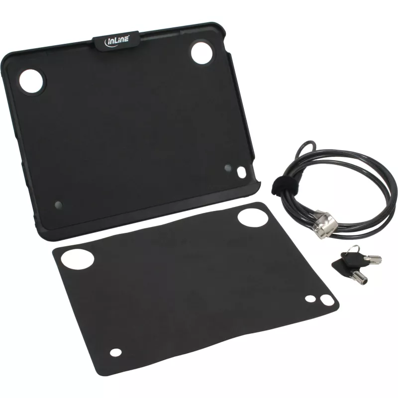 InLine iPad βάση θήκης ασφαλείας με κλειδαριά ασφαλείας και κλειδί 2 m