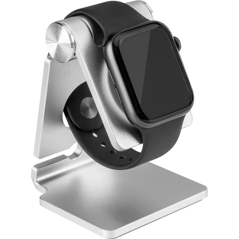 Holder InLine βάση αλουμινίου για το Apple Watch ασημί