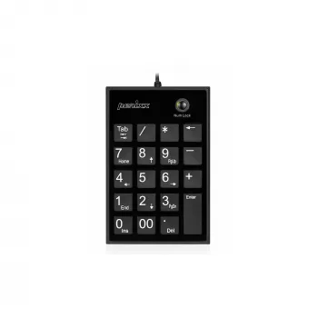 Perixx PERIPAD-202U αριθμητικό πληκτρολόγιο USB-A μαύρο (57161E)