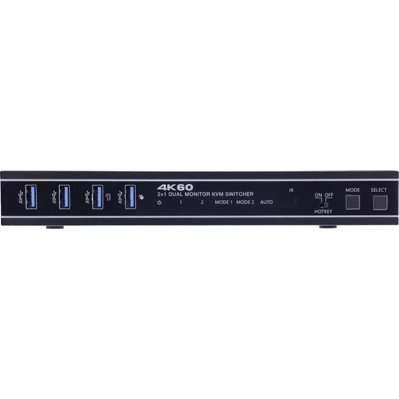InLine 57885F KVM switch για τοποθέτηση σε rack μαύρο