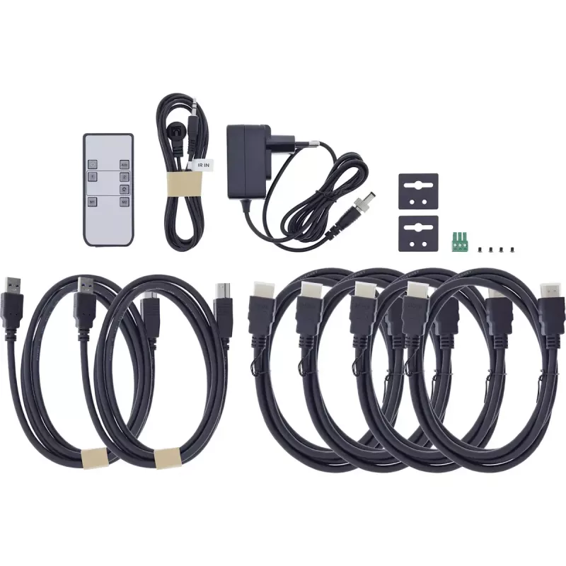 InLine 57885F KVM switch για τοποθέτηση σε rack μαύρο