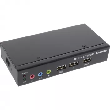 InLine DVI USB KVM Extender over TP καλώδιο με ήχο έως 50m