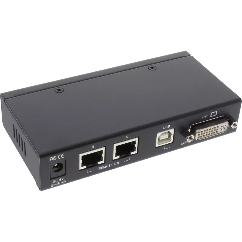 InLine DVI USB KVM Extender over TP καλώδιο με ήχο έως 50m