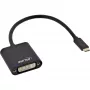Μετατροπέας οθόνης USB InLine 64103B βύσμα USB-C σε υποδοχή DVI