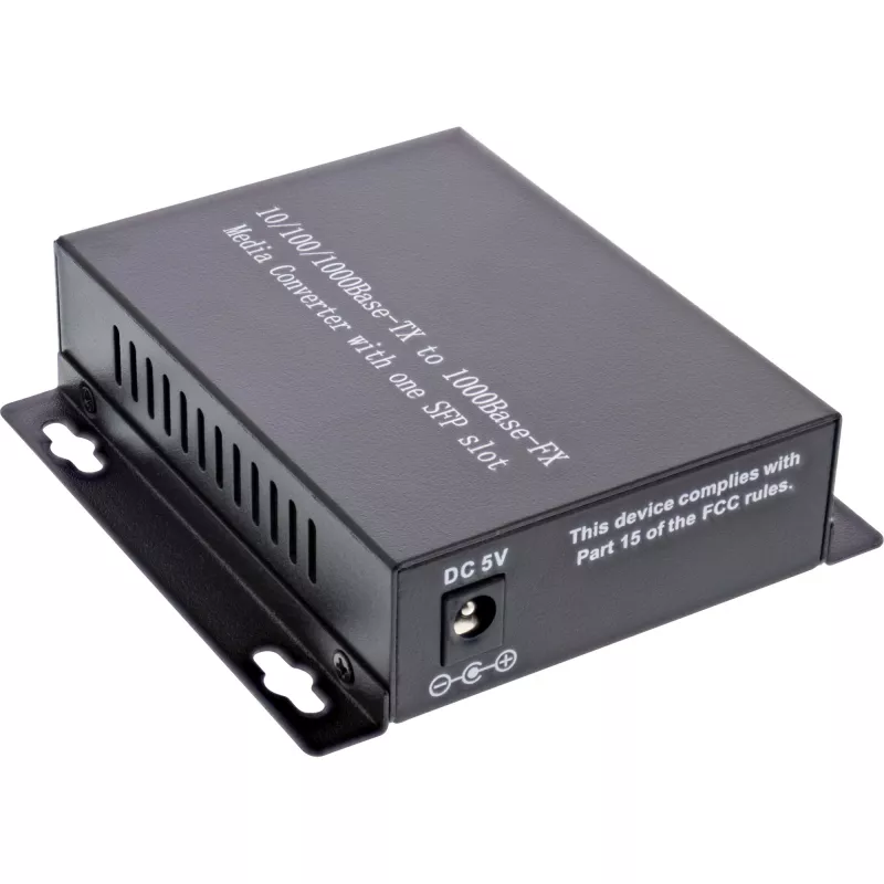InLine μετατροπέας μέσου δικτύου 10/100/1000Mb/s TP σε SFP FO, MM, 550m