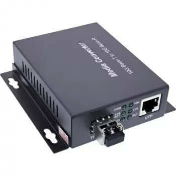 InLine 66659E Μετατροπέας δικτύου 10000 Mbit/s 850 nm πολυτροπικός μαύρο