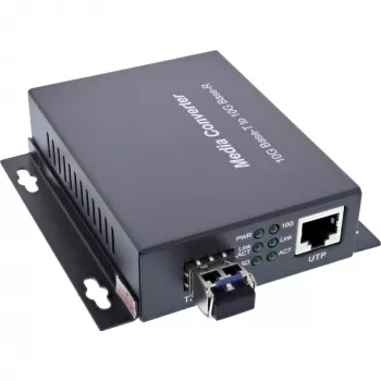 InLine 66659F Μετατροπέας δικτύου 10000 Mbit/s 1310 nm μονοτροπικός μαύρο