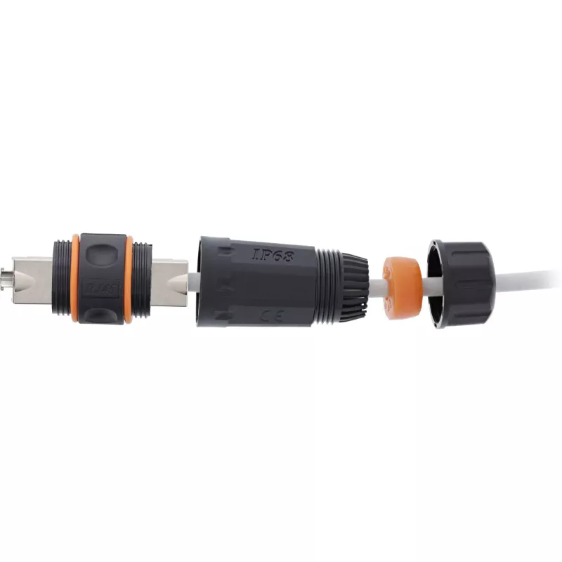 InLine Outdoor Connector Cat.6A αδιάβροχος IP68 69992W