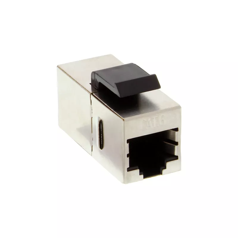 InLine Μονάδα RJ45 υποδοχή θηλυκή σε υποδοχή θηλυκή SNAP-In Cat.6 STP 74206M