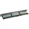 InLine Patch Panel 19 ίντσες Cat.5e 24 Port 1U μαύρο RAL9005
