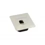 InLine Πρίζα σύνδεσης Cat.6 2x RJ45 υποδοχή θηλυκή RAL9010 λευκό οριζόντια