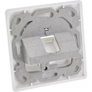 InLine Σετ πλαισίου για 1x RJ45 υποδοχή θηλυκή/LSA ένθετο, Keystone SNAP-In, λευκό RAL9010