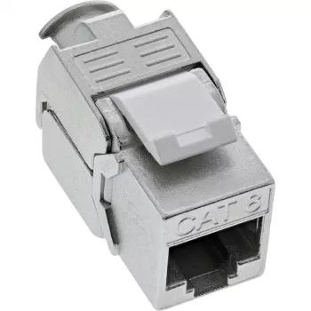 InLine RJ45 Keystone Jack Snap-In μονάδα Cat.8.1 επίπεδη μεταλλική 1 τεμ.
