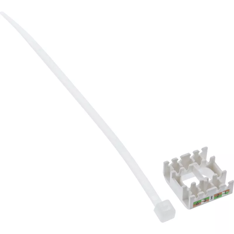 InLine RJ45 Keystone Jack Snap-In μονάδα Cat.8.1 επίπεδη μεταλλική 1 τεμ.
