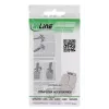 InLine Keystone RJ45 Jack λεπτό, SNAP-In, Cat.6A, ενσωματωμένος δεσμός καλωδίου