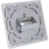 InLine Σετ πλαισίου για 2x RJ45 Keystone SNAP-In, λευκό RAL9010