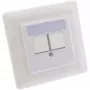 InLine Σετ πλαισίου για 2x RJ45 Keystone SNAP-In 90°, λευκό RAL9010