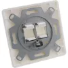 InLine Σετ πλαισίου για 2x RJ45 Keystone SNAP-In 90°, λευκό RAL9010